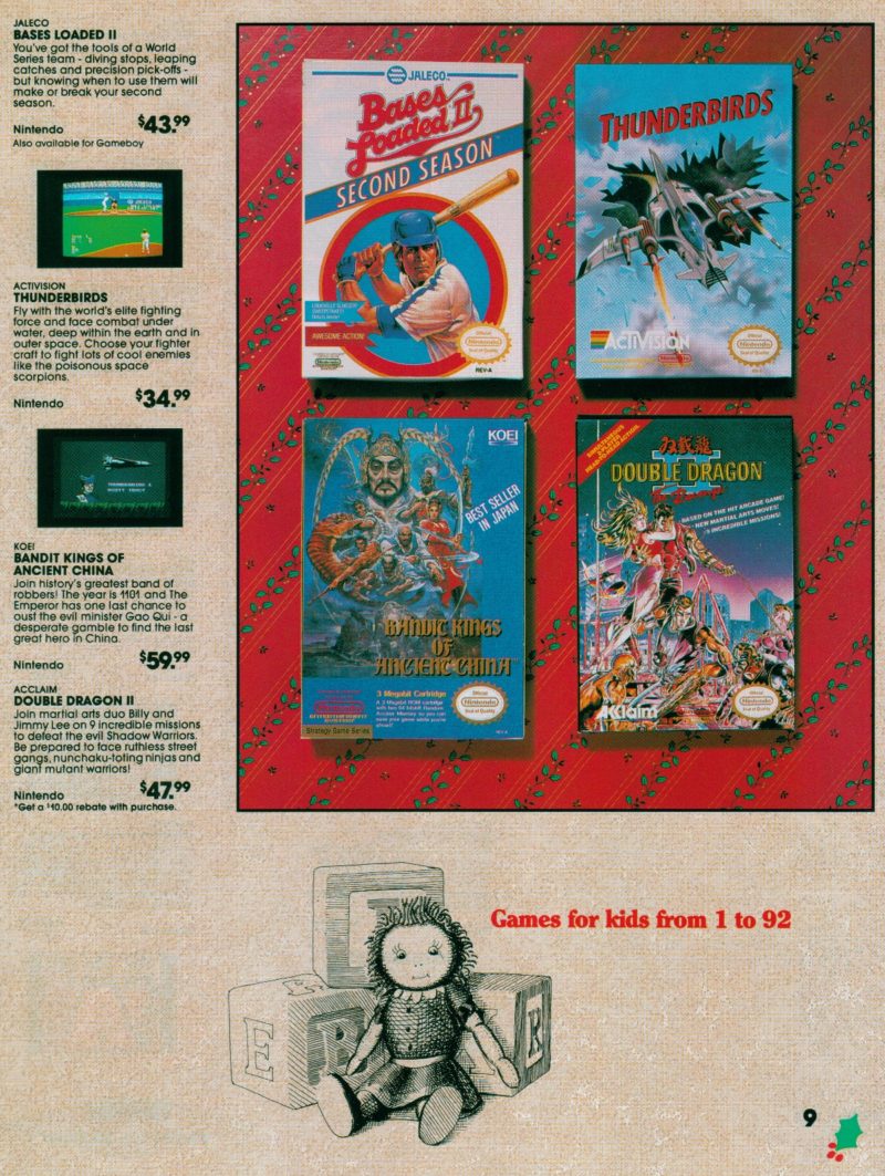 1990: The Video Game Catalog And Circular Ad Archive 