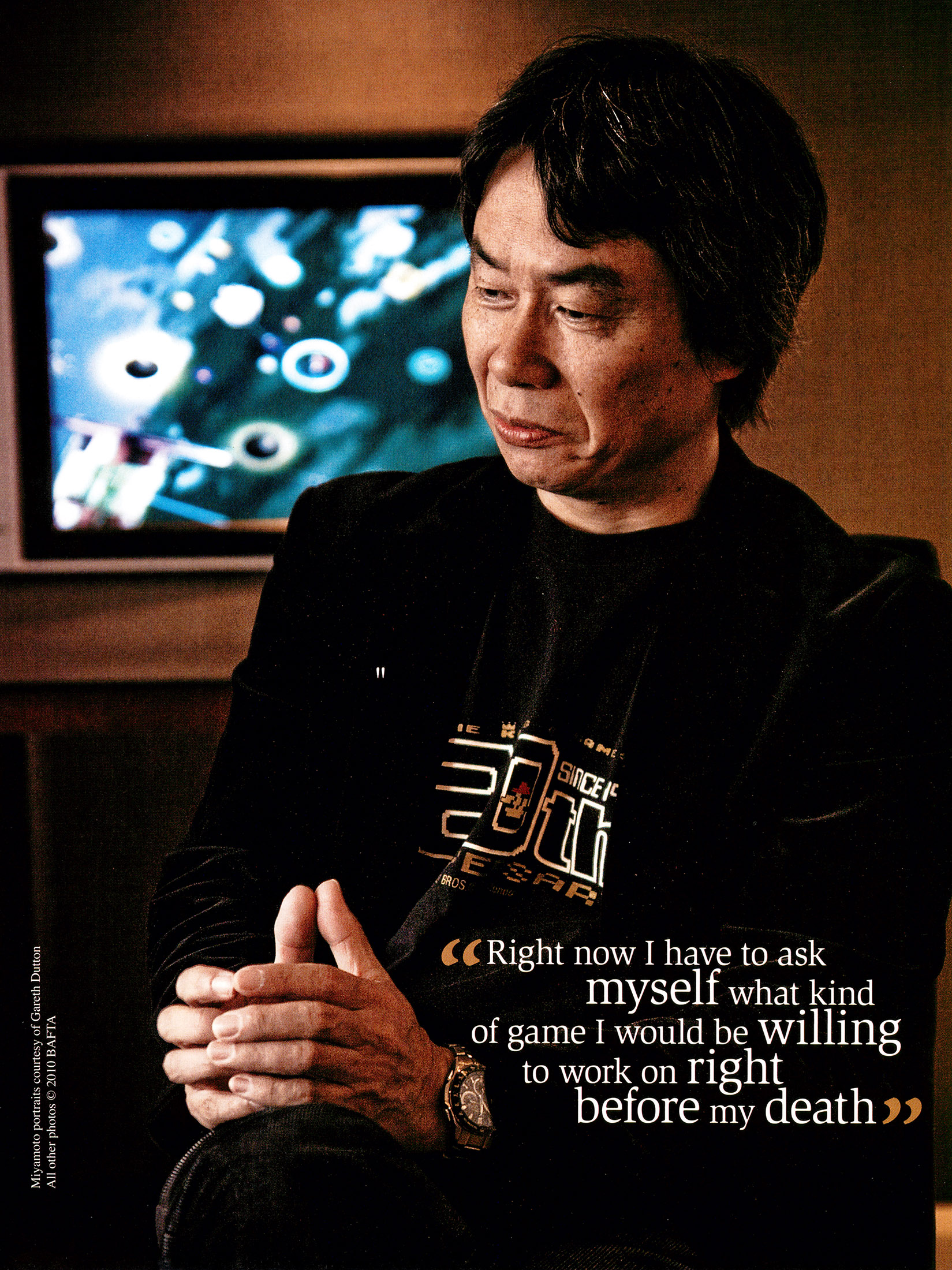 Young Shigeru Miyamoto Ponders Whether He's A Manager Or Game