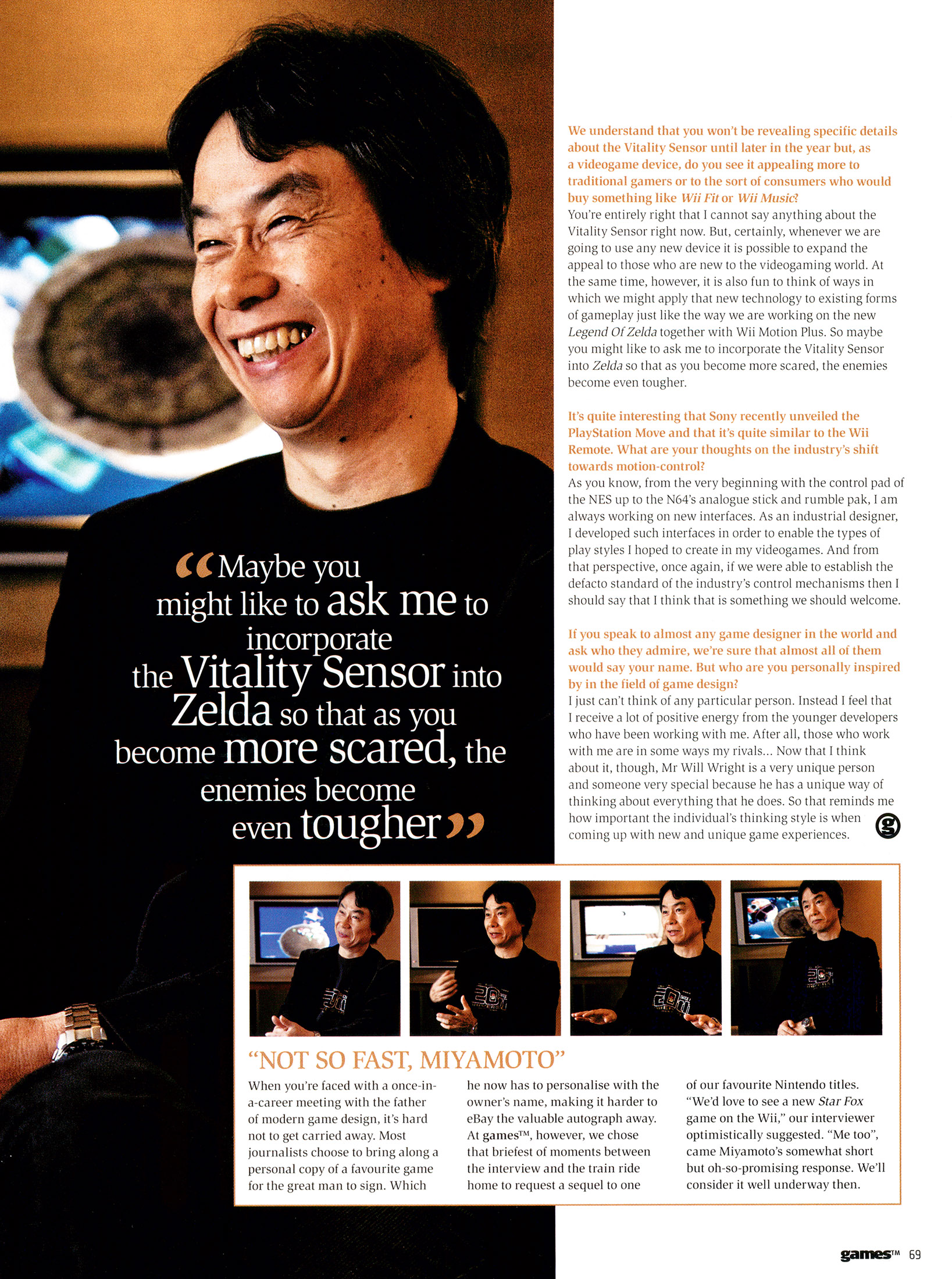 VideoGameArt&Tidbits on X: Shigeru Miyamoto interview from the